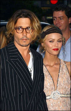Johnny Depp e Vanessa Paradis. by Sorrento sposi